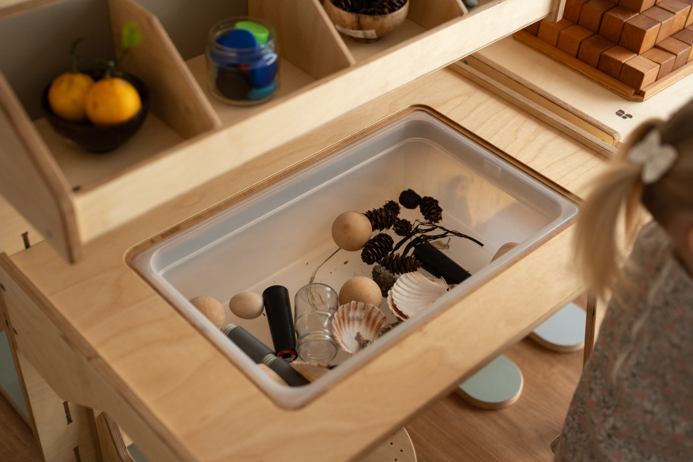 Large Table with Tray