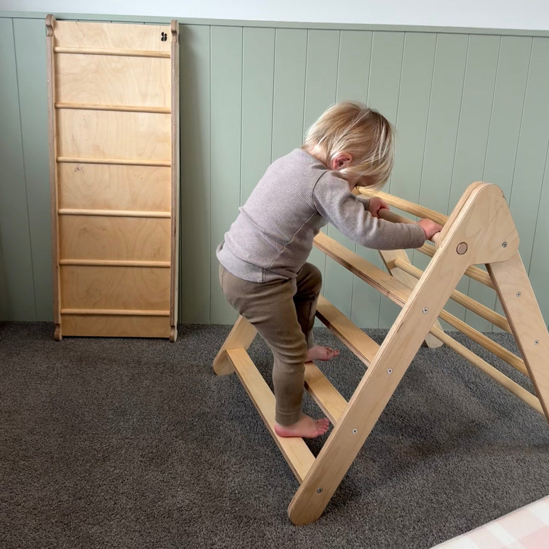 My Personal Experience of our Play System’s Climbing Frame from Baby to Toddler