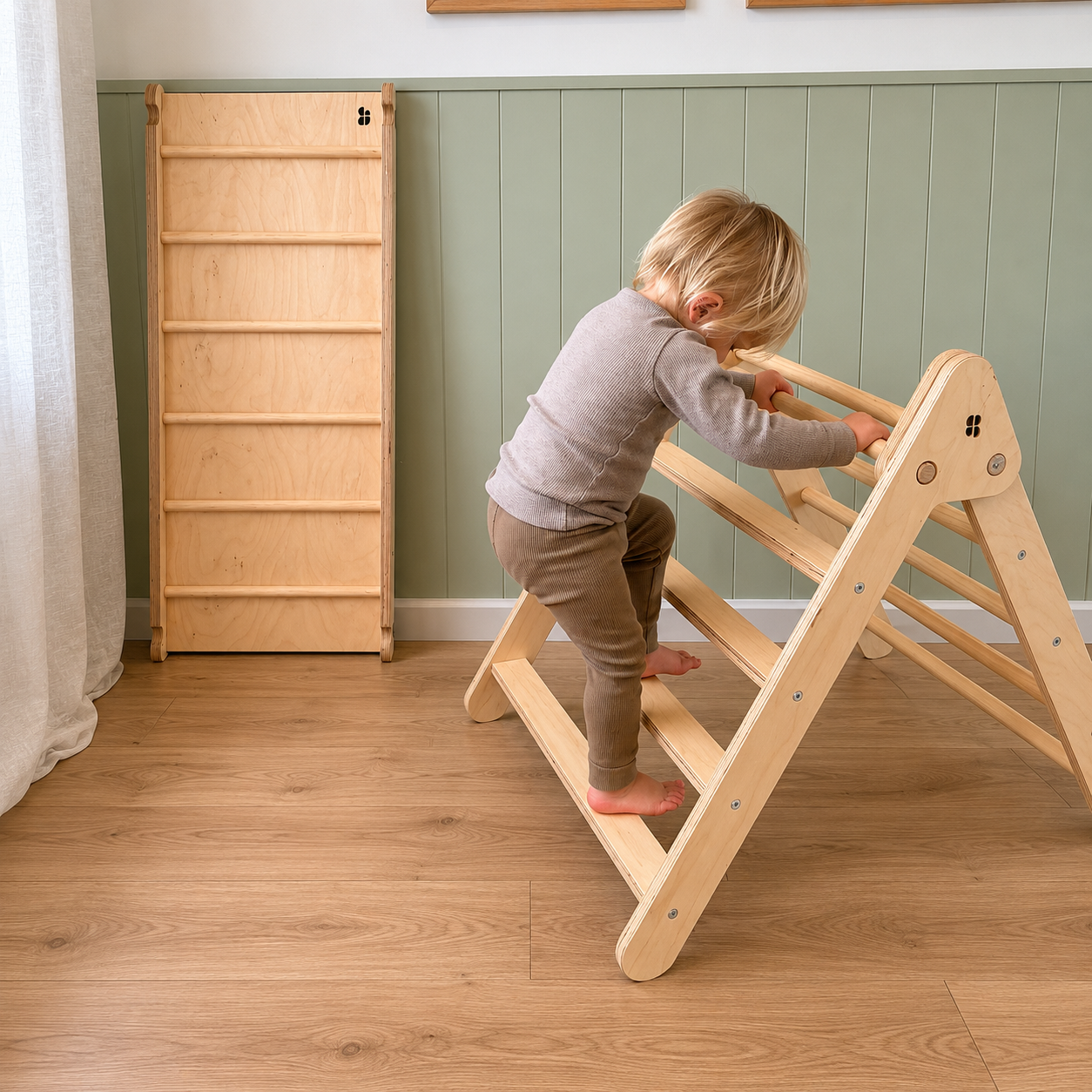 Premium Climbing Frame / Pikler Triangle