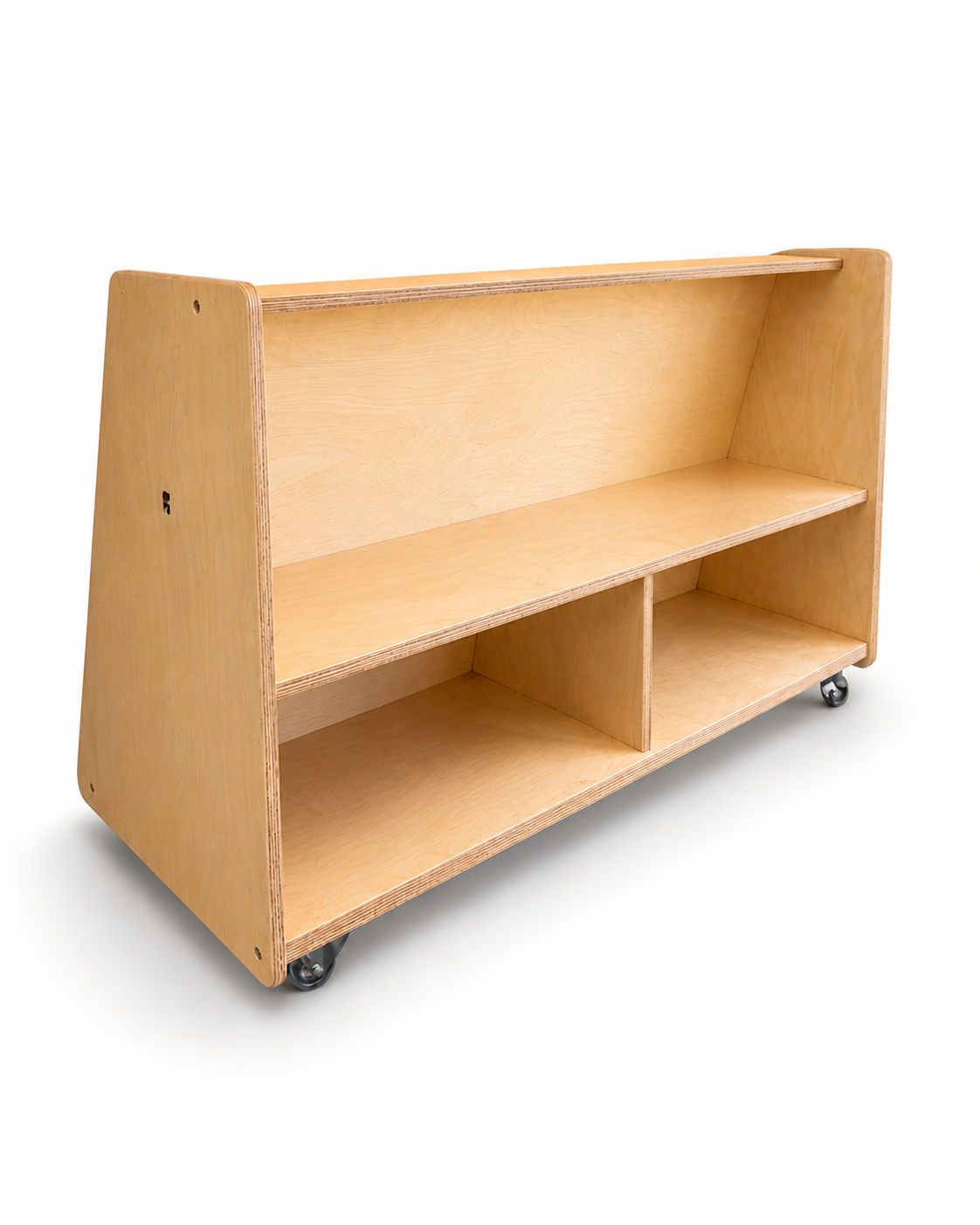 Double Sided Multi Shelf with Book Display