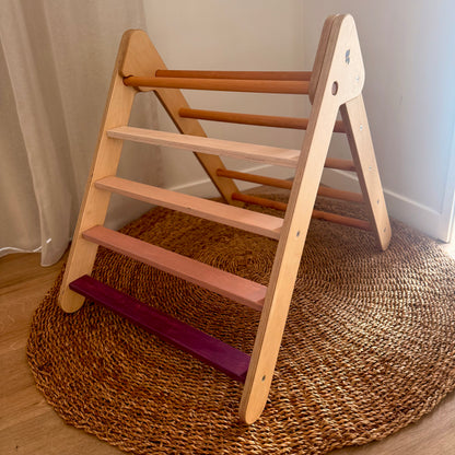 Premium Climbing Frame - Pikler with Ramp/Slide Bundle
