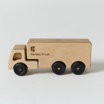 Open Roads Wooden Vehicle with Detachable Trailer